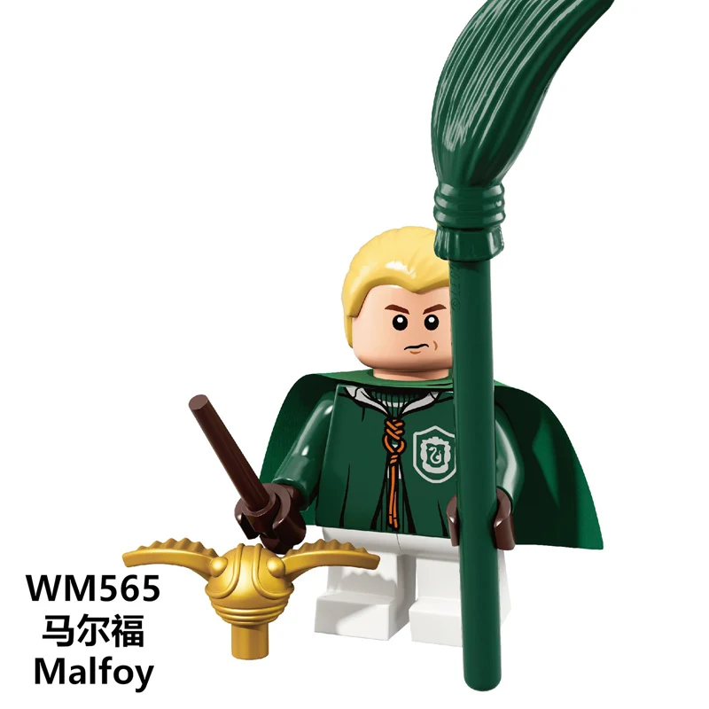 WM565 Dobby Luna Longbottom Трелони Диггори Дин Томас серия Harry Potters строительные блоки Подарочные игрушки WM566 - Цвет: WM565