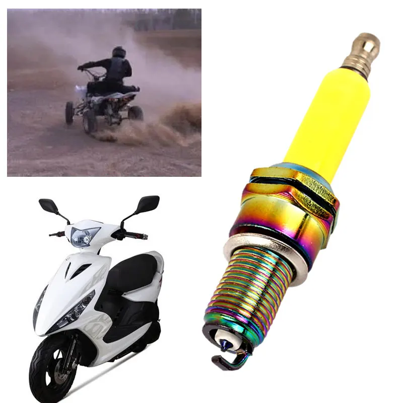 Свечи зажигания ATV Autobike мопед сплава Байк Autocycle скутер D8TC иридий Kart Свеча для