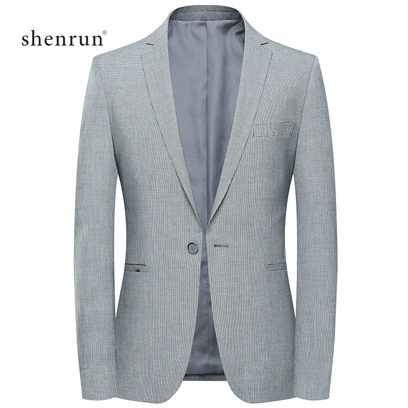 ShenRun Новое поступление 2019 года весенний высококачественный Повседневный блейзер