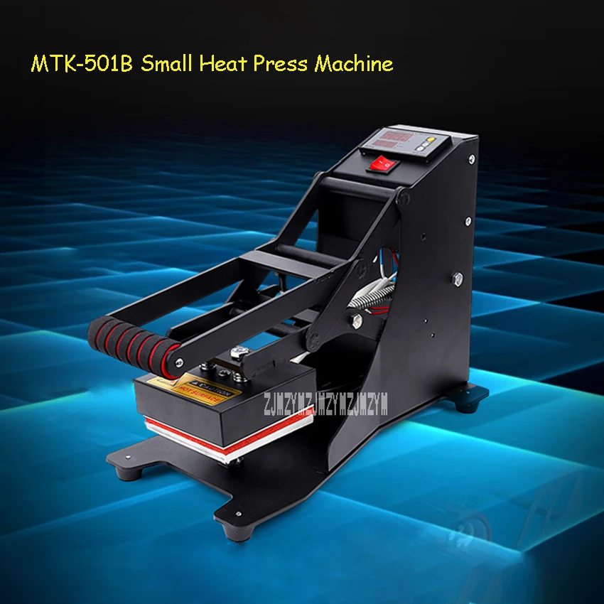 MTK 501B малая тепловая пресс машина для печати логотипа коммерческого качественных