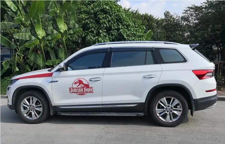 ABS краска заднего крыла багажника спойлер для SKODA KODIAQ по EMS
