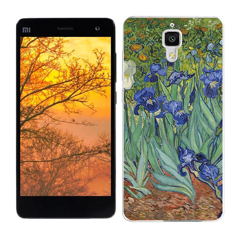 Мягкий силиконовый чехол для Xiaomi mi 4, чехол s, чехол для Xiaomi mi 4, чехол с пейзажем, ТПУ, чехол для телефона Xiao mi M4