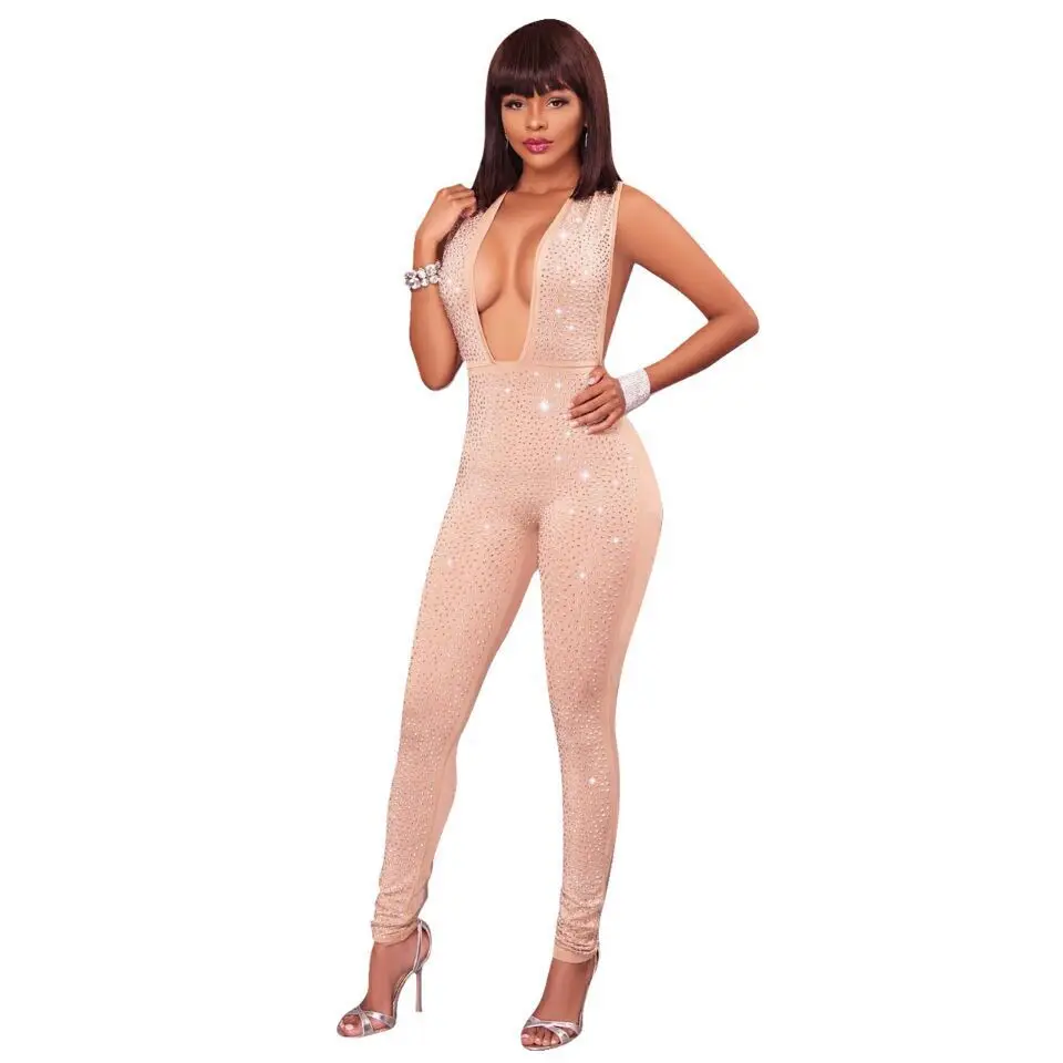 2018 Новая мода Комбинезоны для малышек женские комбинезон без рукавов Длинные