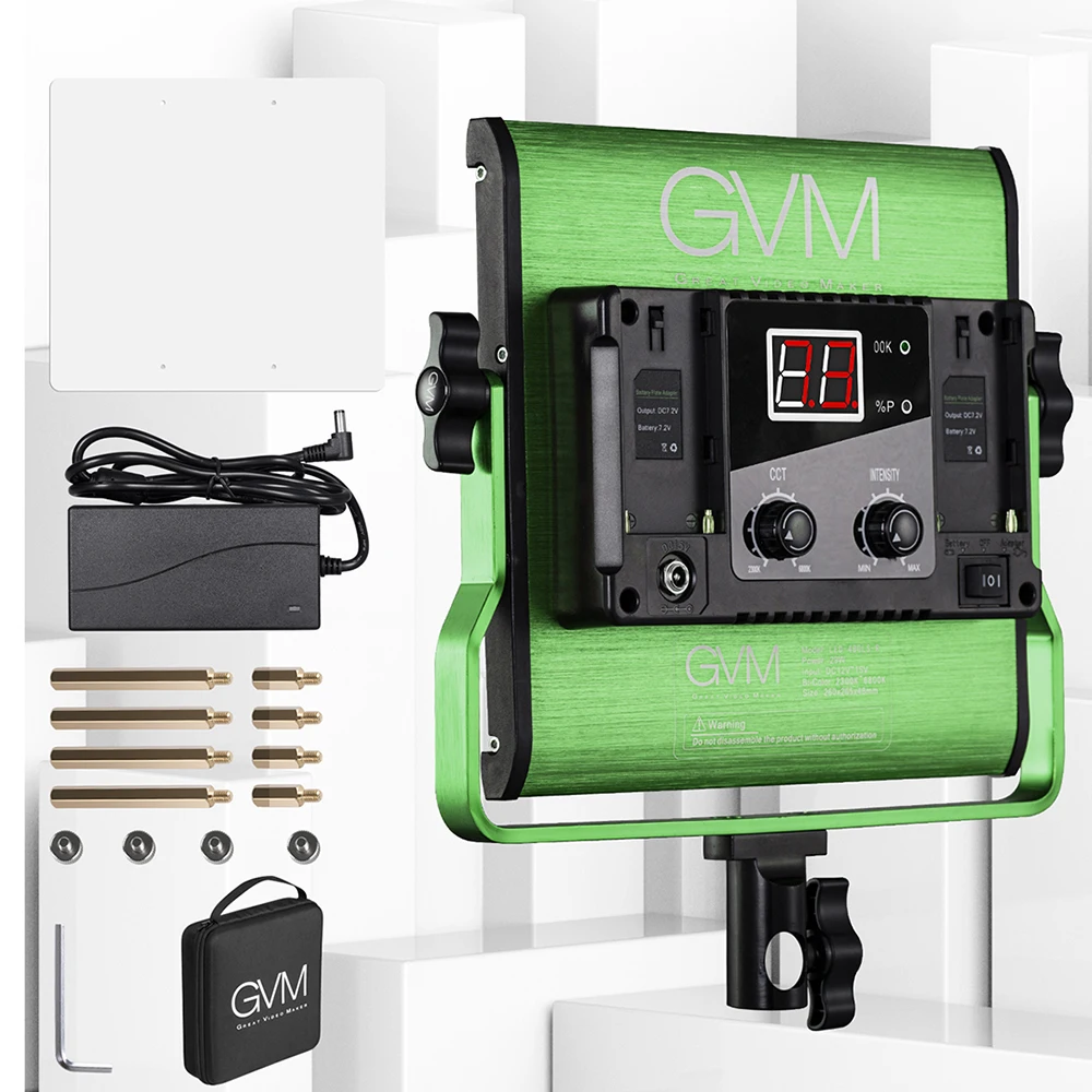 Светодиодный светильник GVM 480LS лампа для фотосъемки правая LED s фотостудии - купить