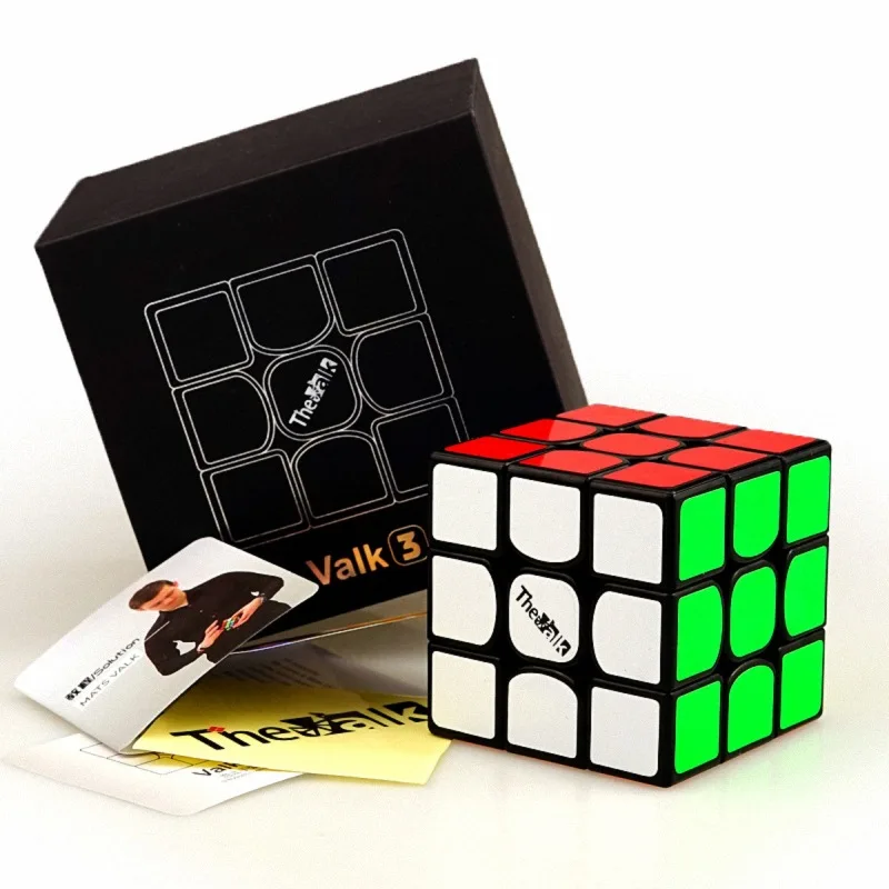 QiYi Valk3 3x3x3 Скорость Магический Куб Головоломка Развивающие игрушки черный |