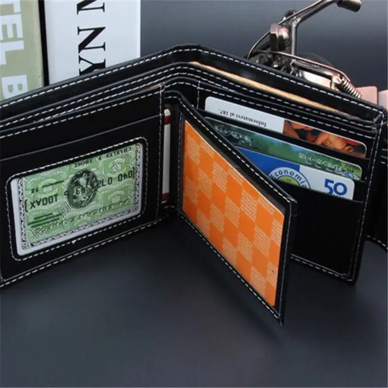 Мужской кожаный кошелек простой тонкий 2019|male purse|wallet minimalistbrand wallet |