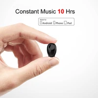 nvahva 10 hrs music time bluetooth earbud wireless earphone mini headset for iphone xiao mi android cellphones tv pc car driving