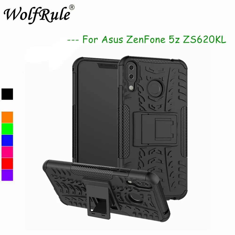 Чехол для Asus Zenfone 5z ZS620KL двухслойный защитный чехол силиконовый 5 ZE620KL|Бамперы| |