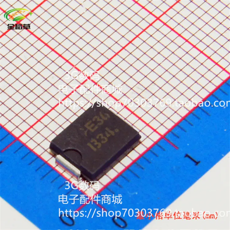 MBRS340T3G DO214AB Новый B34 3A/40V Schottky две трубки SM 2500 шт./лот Бесплатная доставка|Пульты ДУ| |