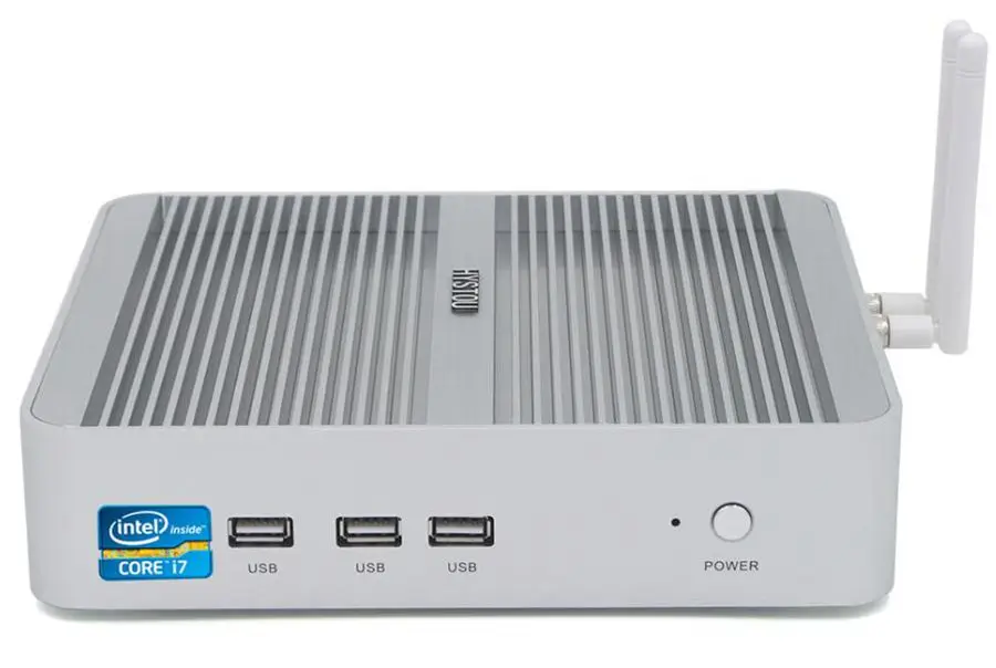 5 го поколения i7 Мини ПК Windows 10 Core 5550U игровой без вентилятора Barebone компьютер|Мини