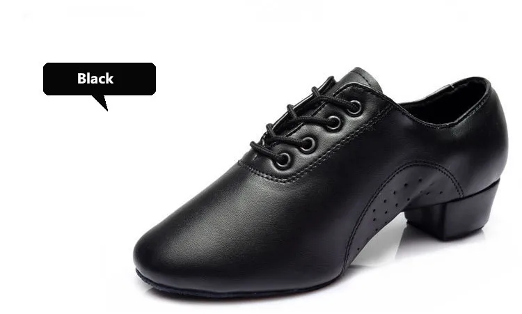 701 черные ПУ Сальса Бальные танго Zapatos De Baile латиноамериканские Детские латинские танцевальные туфли для мальчиков и мужчин