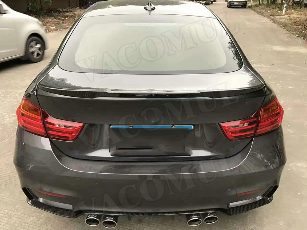 Карбоновый спойлер заднего багажника крыла для BMW серий 4 F36 420i 420d 428i 435i седан 2014-2019