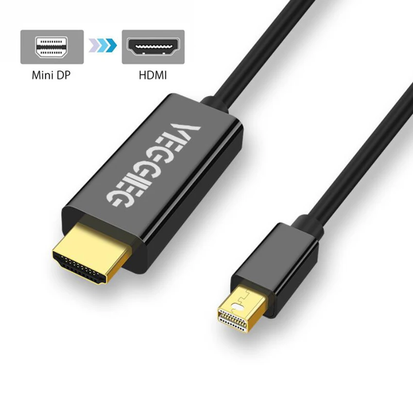 Mini DP к HDMI Benfei DisplayPort/HDMI кабель мужчинами позолоченные кабель|Кабели VGA| |