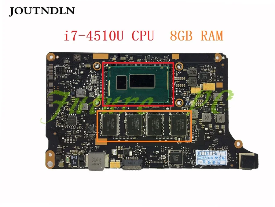 JOUTNDLN FOR Lenovo Yoga2 Pro Laptop Motherboard NM-A074 5B20G38198 W/ i7-4510U CPU 8GB RAM Test work | Компьютеры и офис