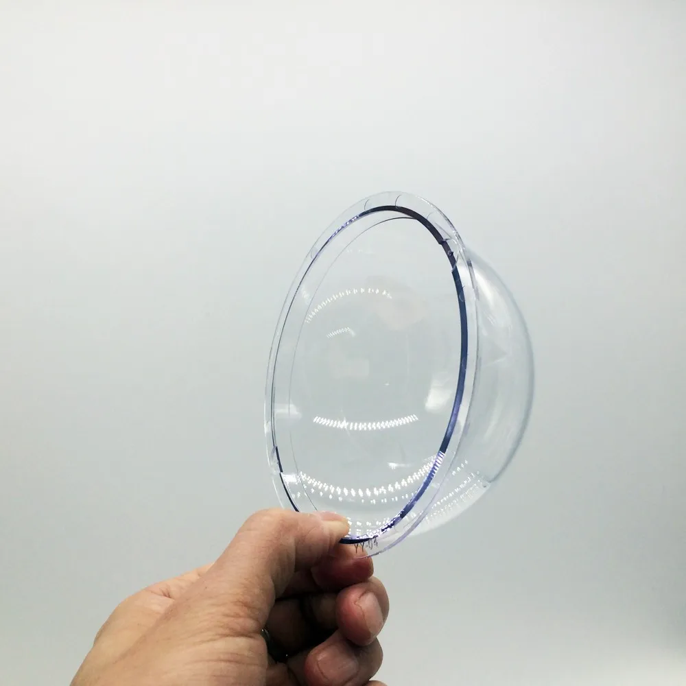 Акриловый купольный ip чехол для камеры видеонаблюдения с защитой от пыли 115x57