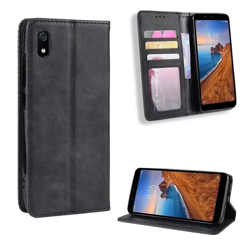 Чехол-книжка для Xiaomi Redmi 7A 7 Pro, чехол с магнитной оплеткой из искусственной кожи, чехол-бумажник для Xiaomi Redmi 7 7A 7Pro, чехол для телефона, Fundas Capa