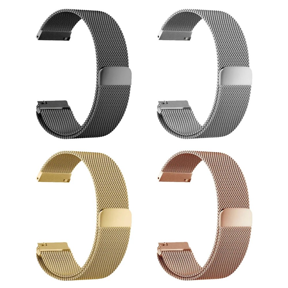 Uebn 22 мм Milanese Loop band для Samsung Шестерни S3 классический браслет ремешок Frontier