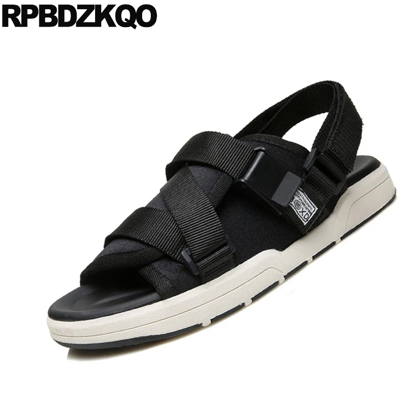 Сандалии мужские сетчатые без шнуровки спортивные туфли в итальянском стиле