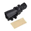 WIPSON ACOG 4X32 оптический прицел CAHEVRON сетка волокно с красной подсветкой Оптический прицел с RMR мини Красный точка зрения 20 мм рельс