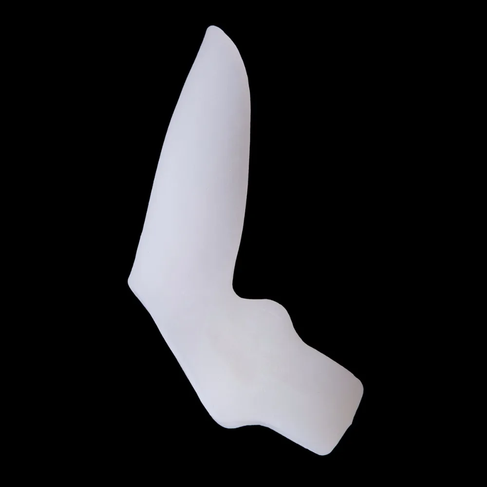2pcs=1pair Sholl Hallux Valgus Silicone Gel Foot Care Toe Separator For Big Thumb Protector Bunion Orthotics Pedicure Tool | Красота и