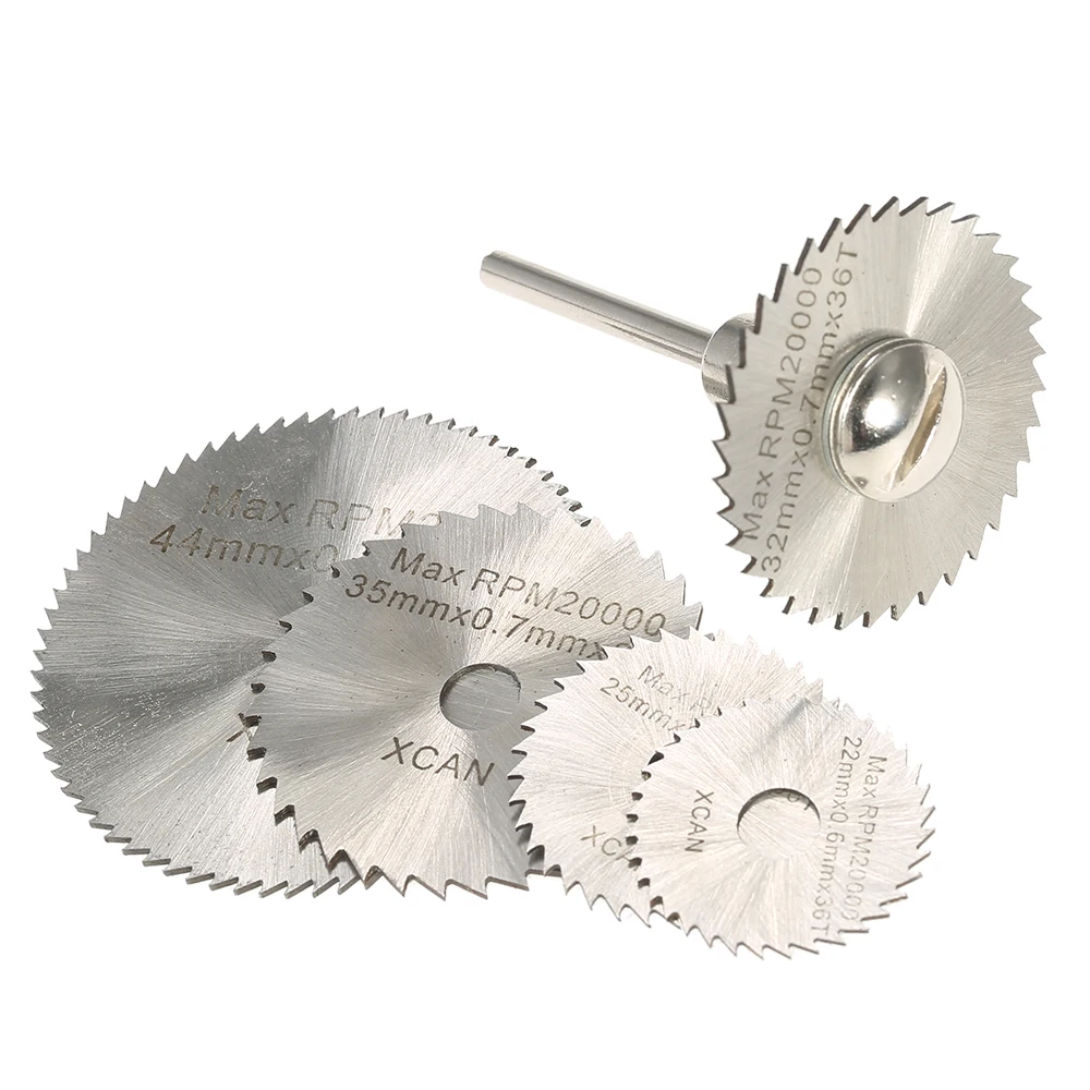 Мини дисковые пилы из быстрорежущей стали 6 шт. набор роторных режущих