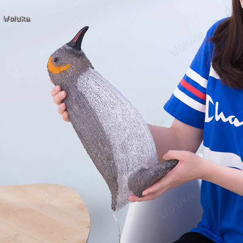 Светодиодный маленький пингвин ночник мультфильм Аниме Кукла подарок декоративная лампа детская Ночная подсветка для спальни CD50 W02