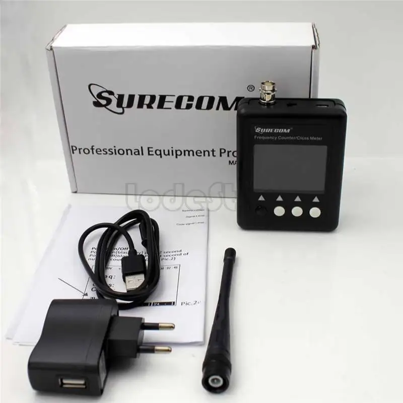Новый портативный радиочастотный счетчик SF401 Plus walkie talkie измеритель частоты 27 МГц