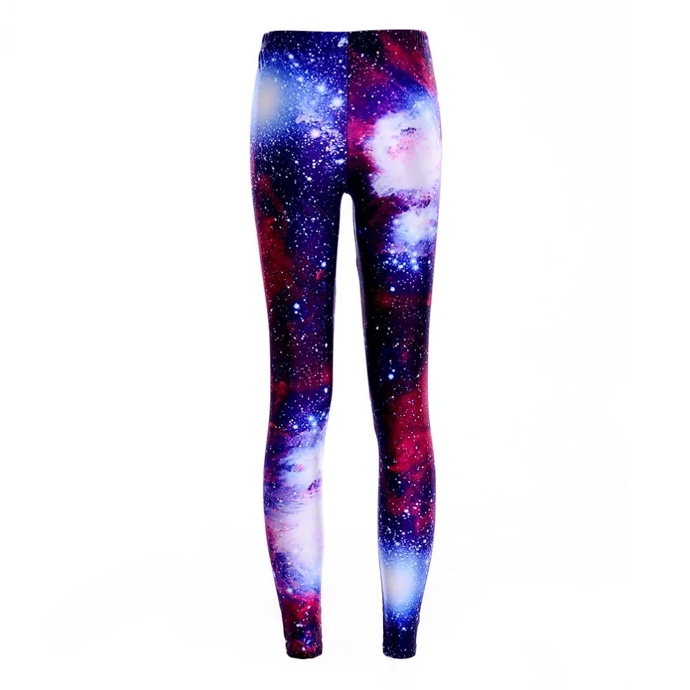 

Digital PrintingElastic Casual Pants galaxy Pattern Women Leggings 7 sizes Fitness Clothing Free Shipping