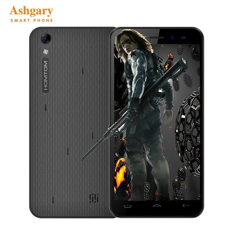 Original Homtom HT16 5.0 inch Smartphone Android 6.0 MTK6580 Quad Core 1.3GHz 1GB + 8GB 3G 8MP Camera Mobile Phone | Мобильные