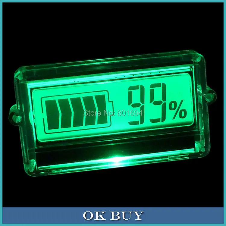 

DC 12V Lead-Acid Cell Capacity Indicator Battery Tester LCD Display Waterproof