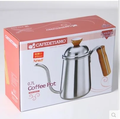 1 шт. серебристый чайник с деревянной ручкой 0 7 л|kettle enamel|pot teakettle electric |