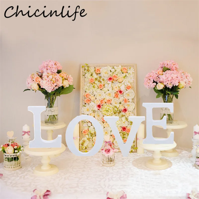 Chicinlife 1 шт. деревянные A-Z буквы Английский алфавит День рождения Свадьба