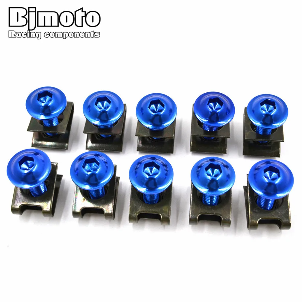 BJMOTO M6 универсальные мотоциклетные гайки аксессуары обтекатель корпус винты