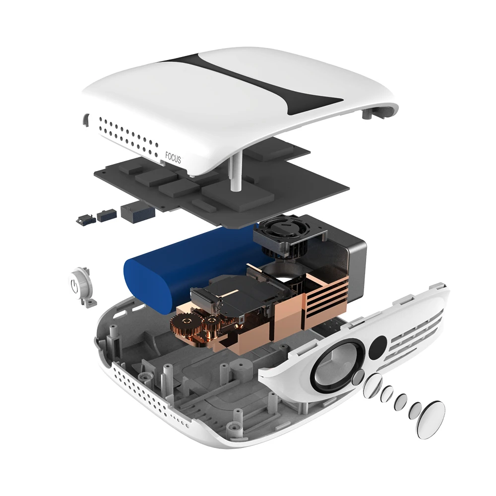Мини DLP проектор светодиодный домашний офис проекция 1080 P Wifi подключение USB HD порт с пультом дистанционного управления штатив
