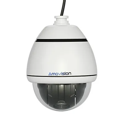 Amovision 4 Inch H.264 IP Mini Speed Dome Camera with 1/4 Sony CCD(10X Optical Zoom)