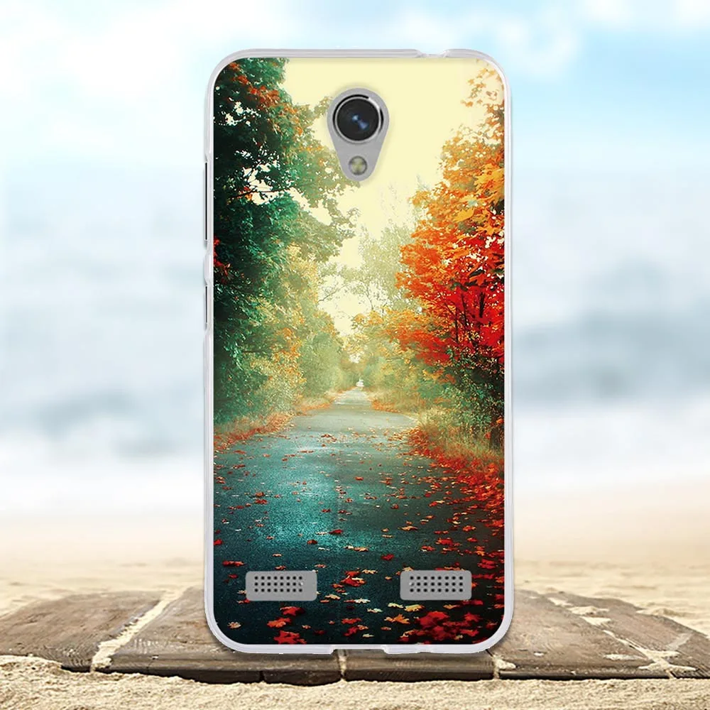 24 Чехол для zte Blade A520 BA520, мягкий силиконовый чехол из ТПУ, задняя крышка 5,0 дюйма для zte A520, чехол для телефона s, 3D милый чехол с цветочным рисунком - Цвет: 24