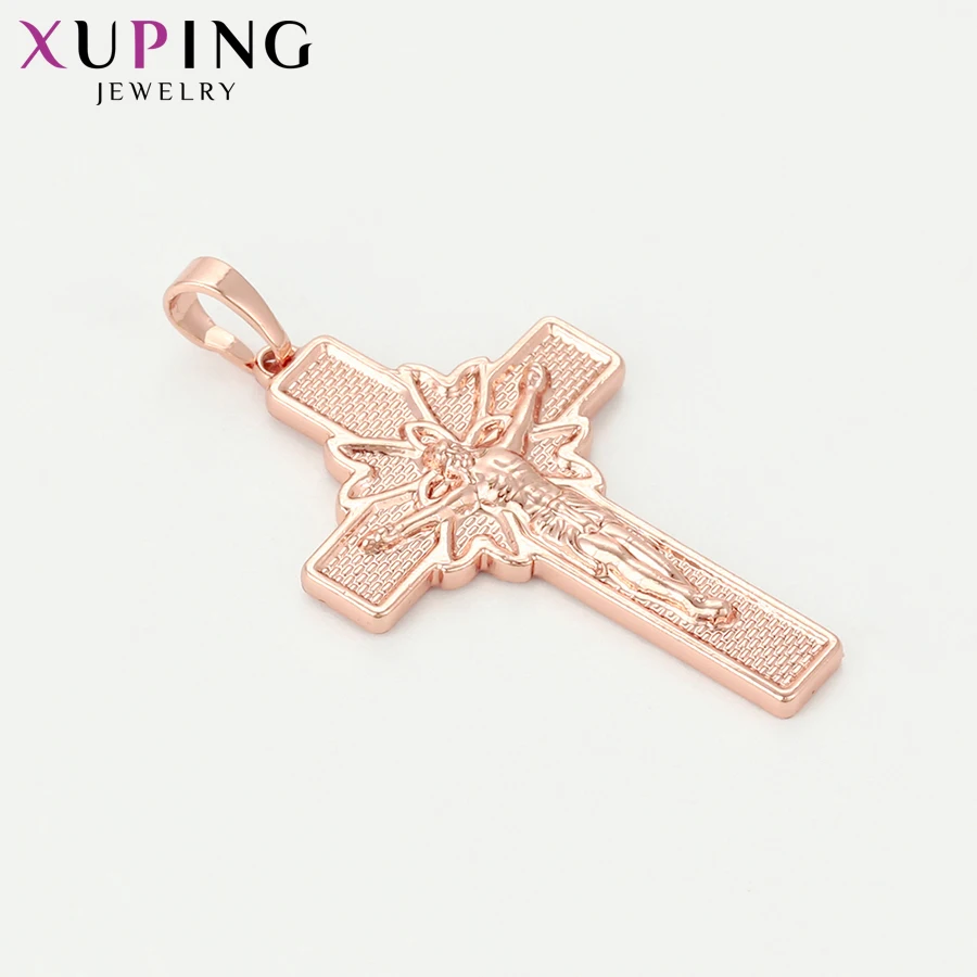 Xuping модное ожерелье с крестом Иисуса сериса кулон для женщин эффектные ювелирные