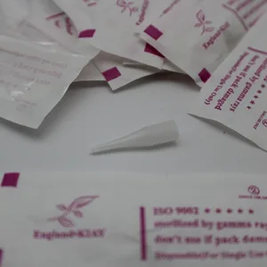 Колпачки для перманентного макияжа гигантские в индивидуальной упаковке, 50 шт.