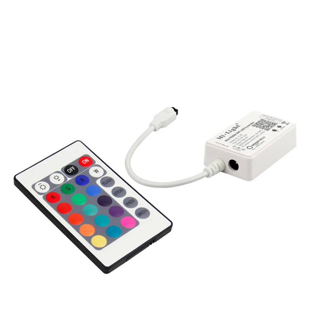 Светодиодный контроллер Milight YL2S беспроводной Радиоуправляемый 2 4 ГГц RGBW Wi Fi DC12 24V