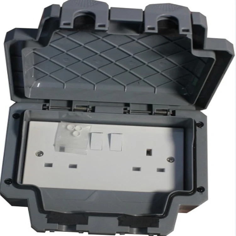 Новый IP66 Водонепроницаемый гнездо Великобритании открытый стандарт