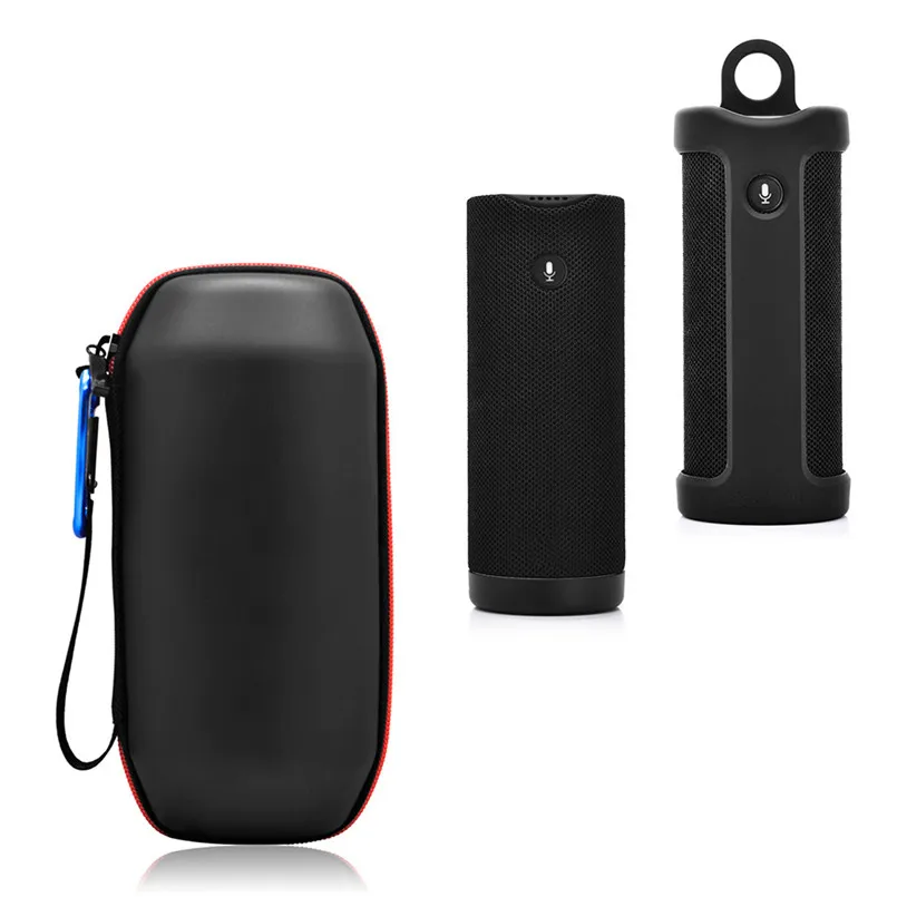 Портативный чехол для динамика на молнии Жесткая Сумка из ЭВА ударопрочный