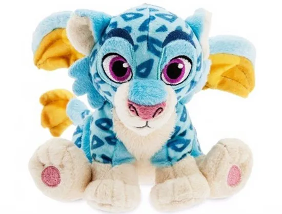Синий Mingo Zoom Estrella Leopard плюшевые детские мягкие животные игрушки для детей Подарки 15 см - Цвет: Синий