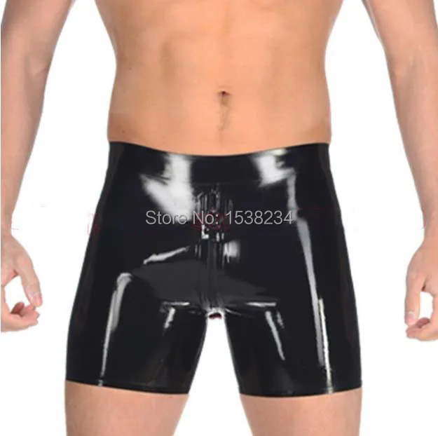 Rubber Latex Man UNDERWEAR with Front Crotch Zip Customized | Тематическая одежда и униформа