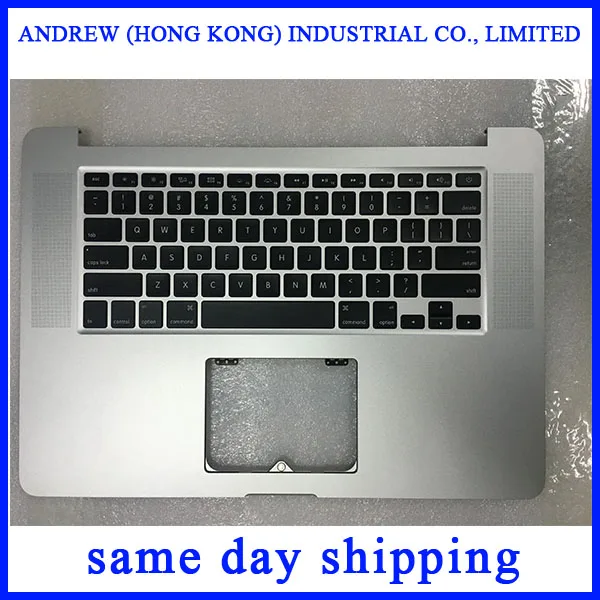 A1398 Topcase Для Macbook Pro Retina 15 дюймов с клавиатурой US макет верхний корпус Late 2013 Mid 2014 661