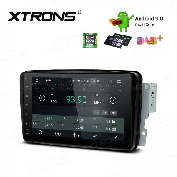 Android 9 0 Автомобильный мультимедийный стерео плеер для Mercedes Benz W168 W203 W209 C209 W463 Viano Vito