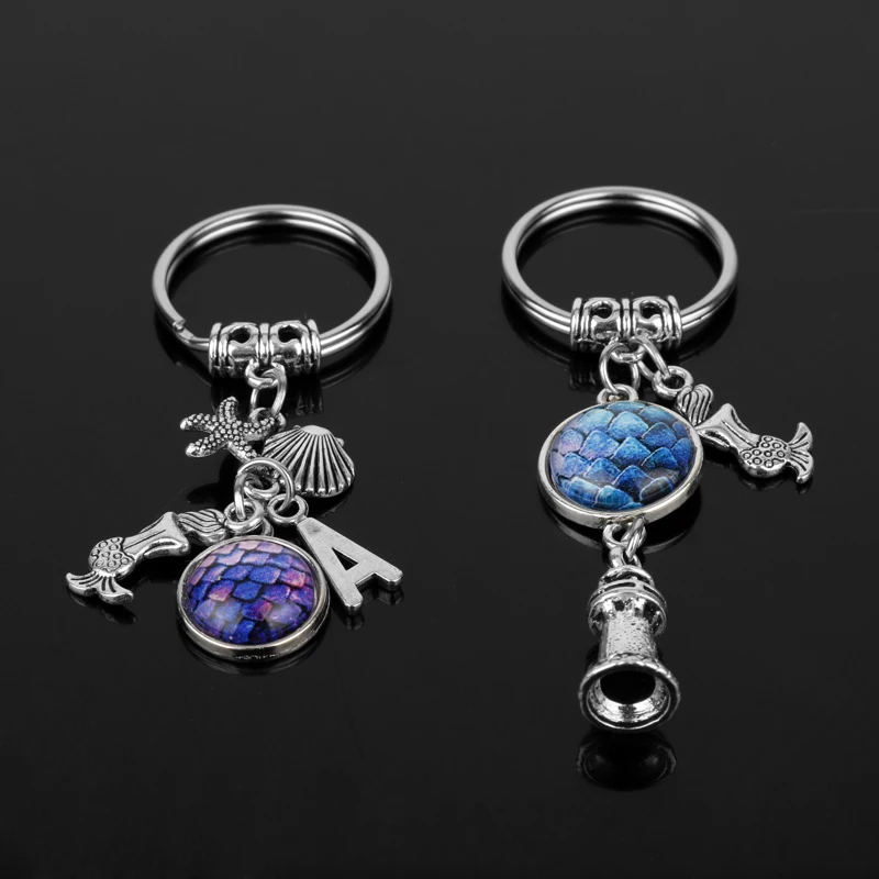 MQCHUN модный брелок с кристаллами Русалка морская горничная для автомобильных