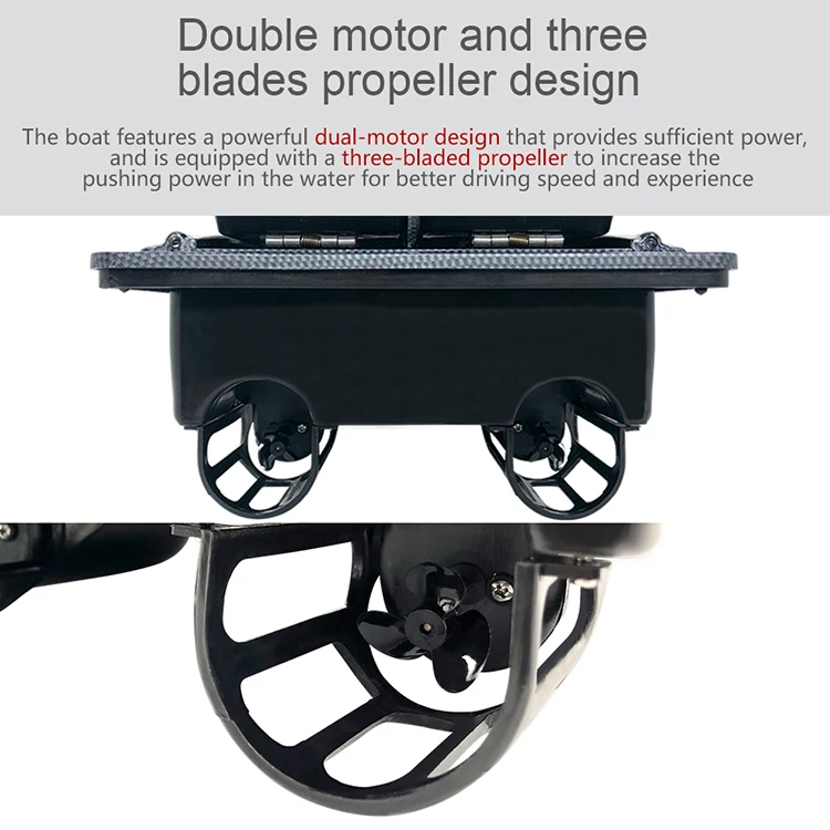 Flytec V007 Интеллектуальный 500 м фиксированная скорость парусный RC приманка лодка для рыбалки обновленная версия 2011-5