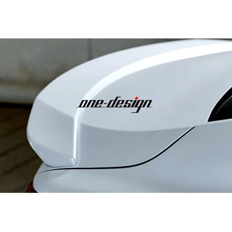 

Car Styling ABS Material Spoiler Lacquer with paint Auto Decoration External Decoration For Toyota New Camry TRD style 2018