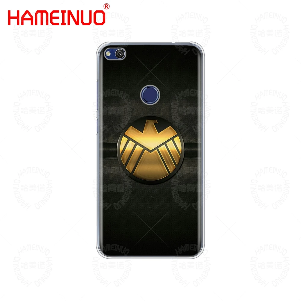 HAMEINUO Мстители супер герой логотип Чехол для телефона для huawei Ascend P7 P8 P9 P10 P20 lite plus pro G9 G8 G7 - Цвет: 80385