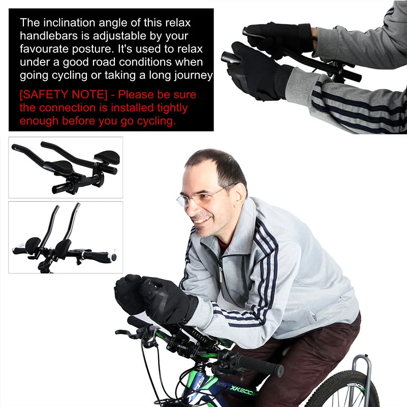 Горный велосипед MTB руль для триатлона разделенный 2 шт.|handlebar rest handle bar|rest bartriathlon